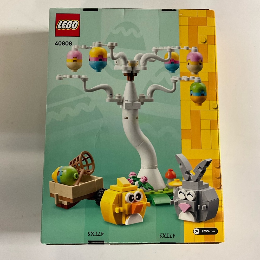 LEGO Easter Bunny And Chick Egg Hunt For Kids 140 Pieces Model 40808 - BRAND NEW